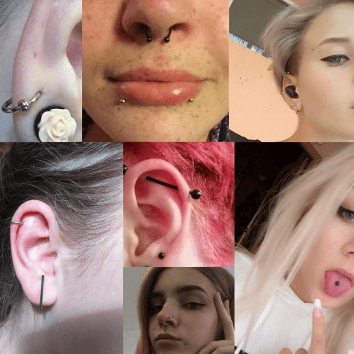 150PCS Piercing Kit Jewelry Stainless Steel Lip Nose Tongue Tragus Cartilage Daith Eeybrow Belly Button Rings Body Piercing Tools 14G 16G 20G - Image 3