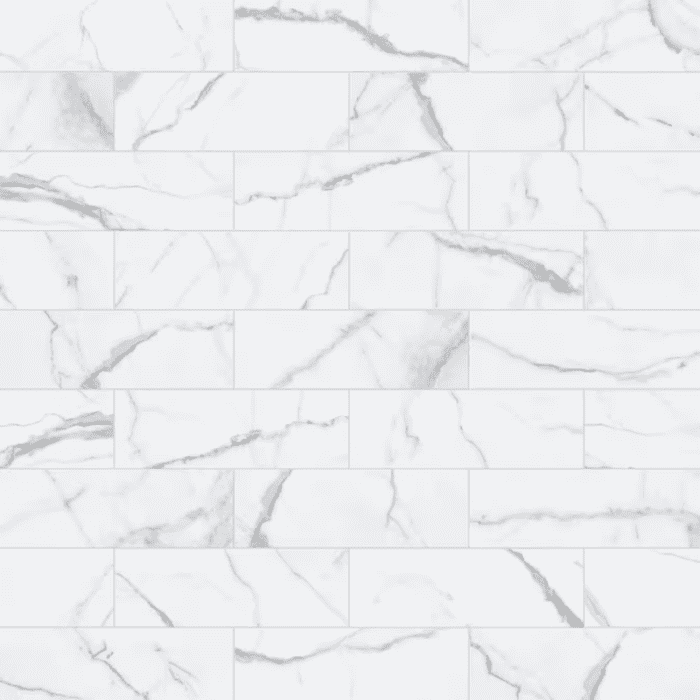 Statuario 12-In X 24-In Polished Porcelain Marble Look Floor and Wall Tile (1.93-Sq. Ft/ Piece) - Image 17