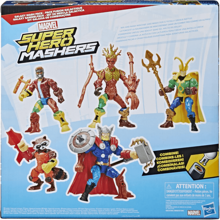 Marvel Super Hero Mashers Thor and Guardians of the Galaxy Pack - Image 3