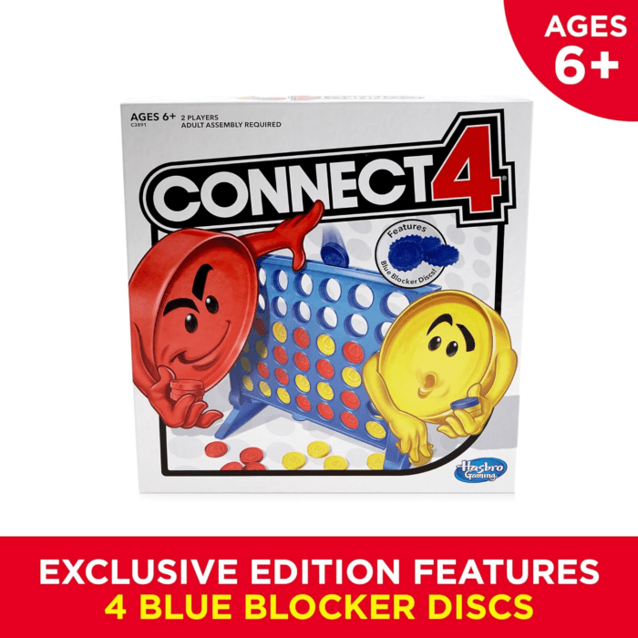 Connect 4 Strategy Board Game for Kids | 2 Players for Boys & Girls | Ages 6+ (Amazon Exclusive) - Image 8