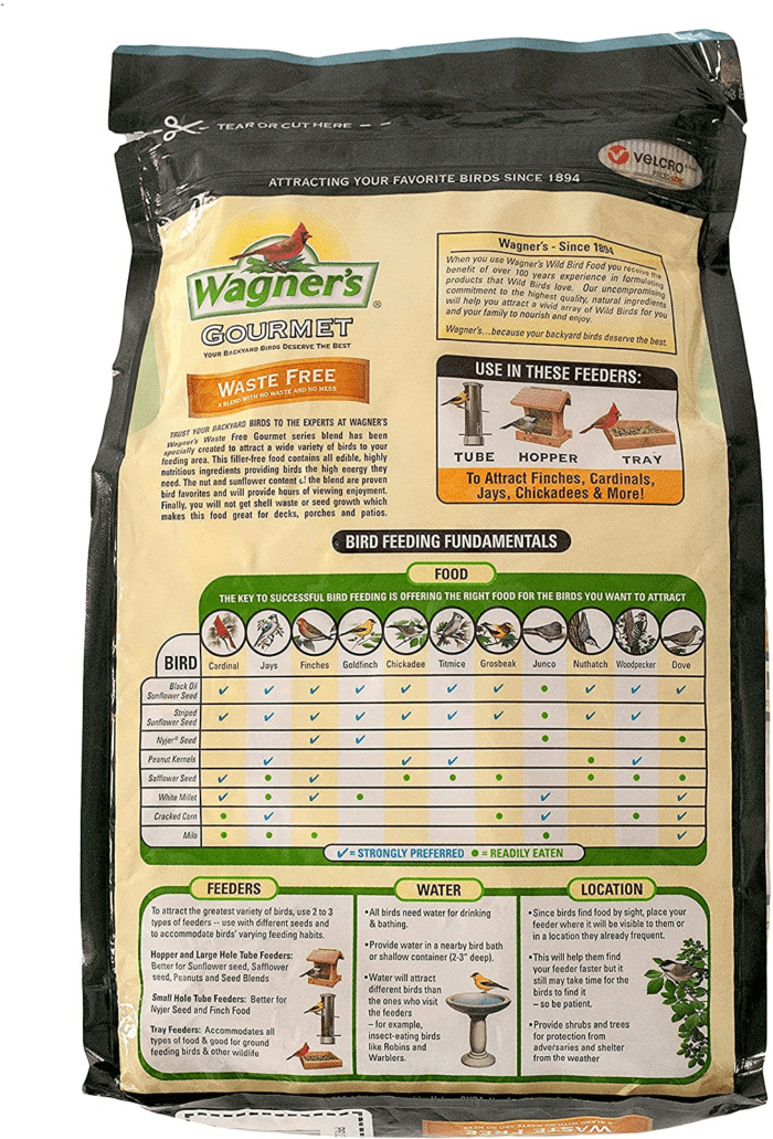 82056 Gourmet Waste Free Wild Bird Food, 5-Pound Bag - Image 2