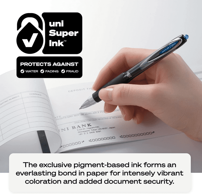 Uniball Signo 207 Gel Pen 12 Pack, 0.7Mm Medium Red Pens, Gel Ink Pens Office Supplies Sold by Uniball Are Pens, Ballpoint Pen, Colored Pens, Gel Pens, Fine Point, Smooth Writing Pens - Image 6