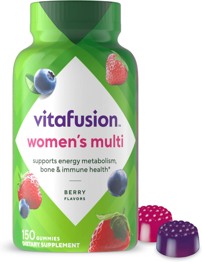 Womens Multivitamin Gummies, Berry Flavored Daily Vitamins for Women with Vitamins A,C,D,E,B-6 and B-12, America’S Number 1 Gummy Vitamin Brand, 75 Days Supply, 150 Count (Package May Vary)