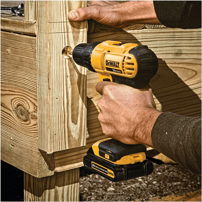 20V MAX Cordless Drill and Impact Driver, Power Tool Combo Kit with 2 Batteries and Charger (DCK240C2) - Image 8