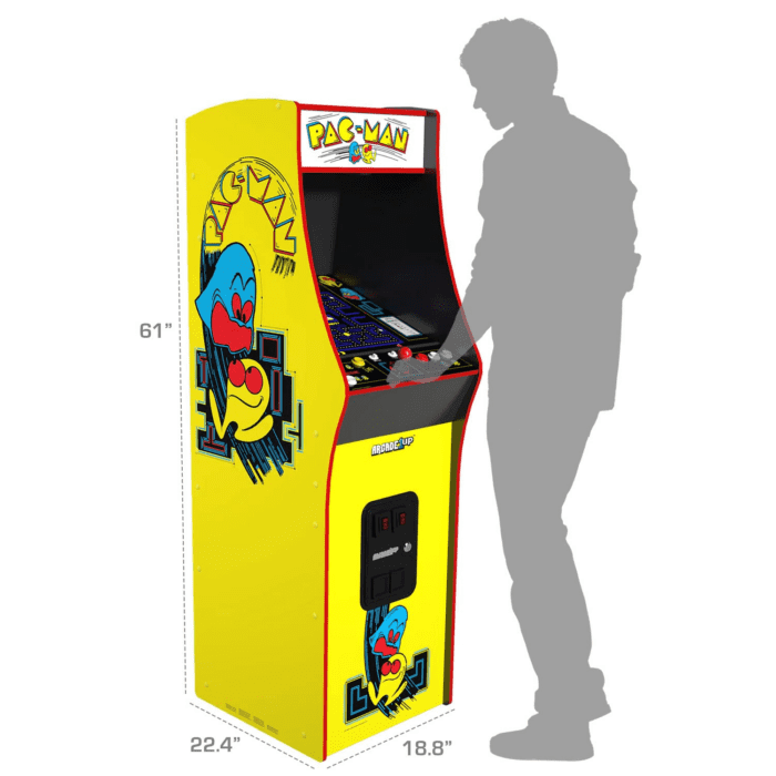 Pac-Man Deluxe Arcade Machine for Home - 5 Feet Tall - 14 Classic Games - Image 6