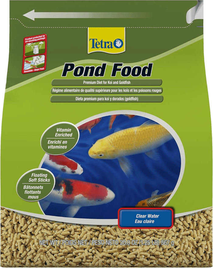 Pondfood Premium Diet Koi & Goldfish Food, 1.25 Lb