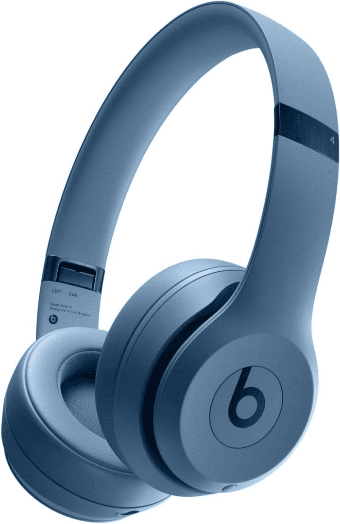 Solo 4 - Wireless Bluetooth On-Ear Headphones, Apple & Android Compatible, up to 50 Hours of Battery Life - Slate Blue