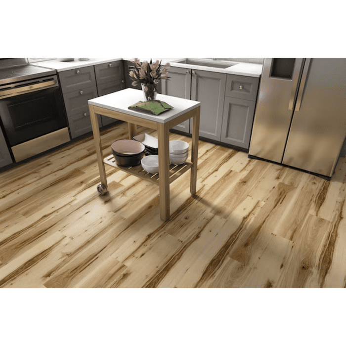 Jamestown Hickory Brown 12-Mil X 7-In W X 48-In L Waterproof Interlocking Luxury Vinyl Plank Flooring (23.21-Sq Ft/ Carton) - Image 5