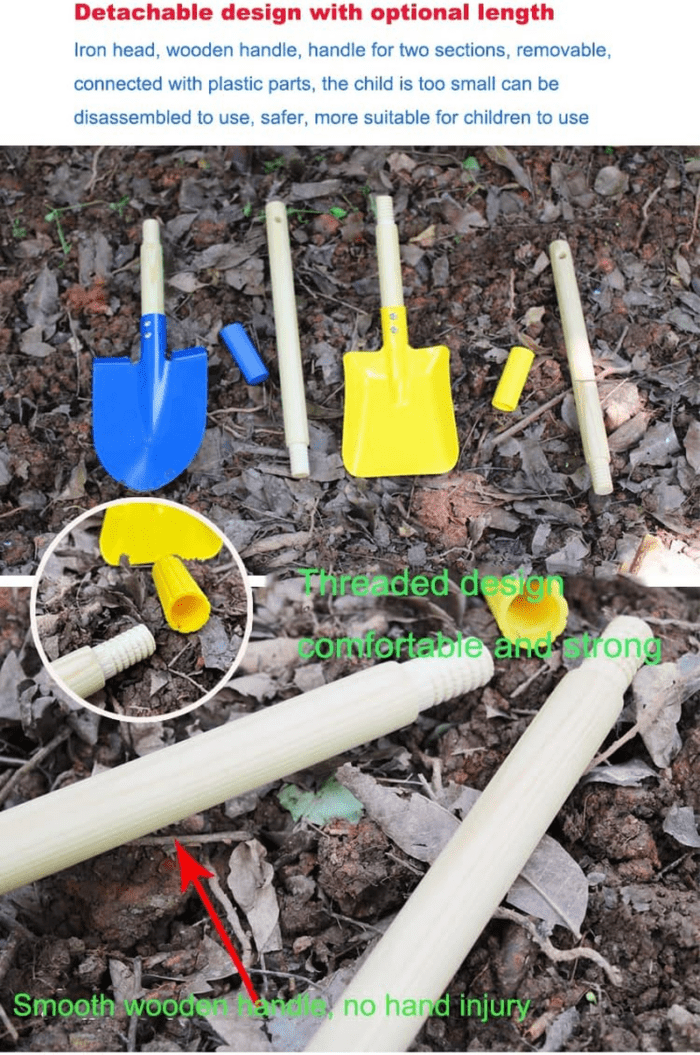 Mini Garden Tools- Kids Gardening & Lawn Care Hand Tools/Small Patio, Lawn & Garden Tools Set (Hoe) - Image 3