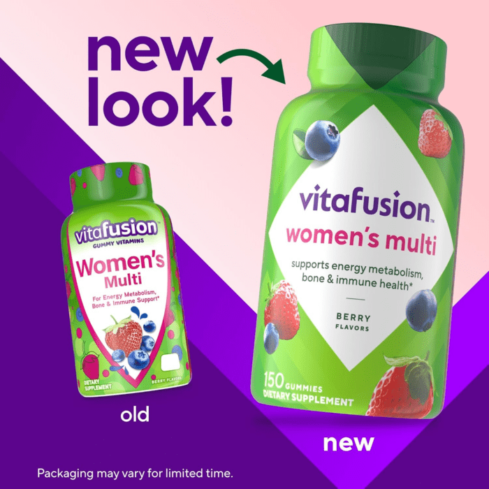 Womens Multivitamin Gummies, Berry Flavored Daily Vitamins for Women with Vitamins A,C,D,E,B-6 and B-12, America’S Number 1 Gummy Vitamin Brand, 75 Days Supply, 150 Count (Package May Vary) - Image 2