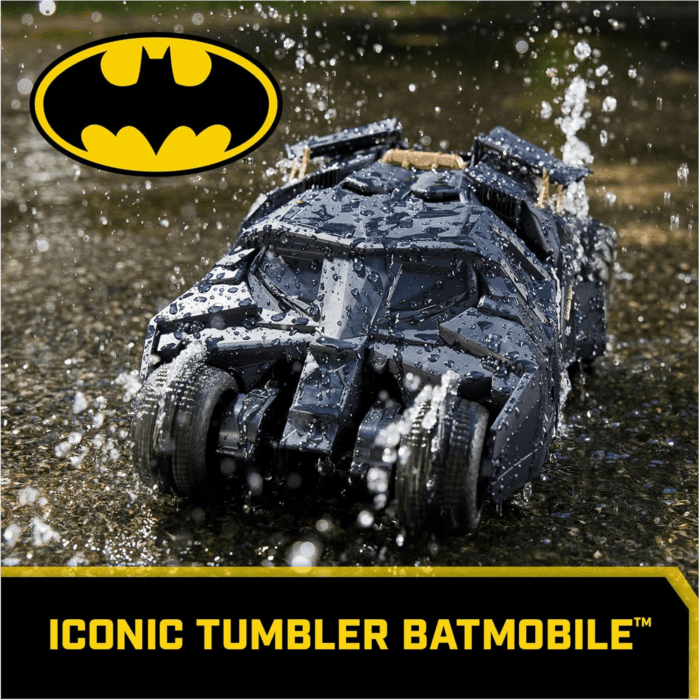 Batman, Official Batmobile Tumbler RC, 1:15 Scale, 85Th Anniversary Dark Knight Trilogy Special Edition Collectible Kids Toys for Boys Ages 4+ - Image 2