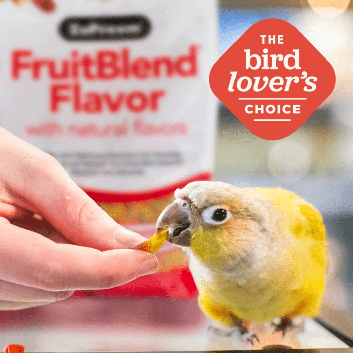 Fruitblend Bird Pellets, Daily Bird Food for Parrot, Conure, Caique, African Grey, Eclectus, Small Cockatoo, Core Nutrition for Medium Large Birds, Parrot Food (M/L, 3.5 Lb) - Image 7