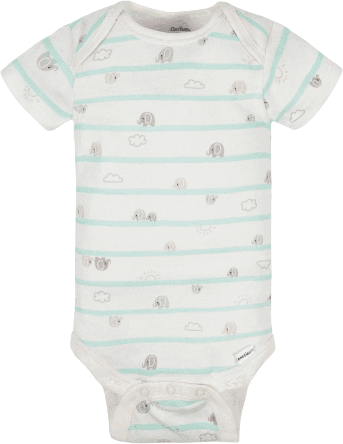 Baby 8-Pack Short Sleeve Onesies Bodysuits - Image 3