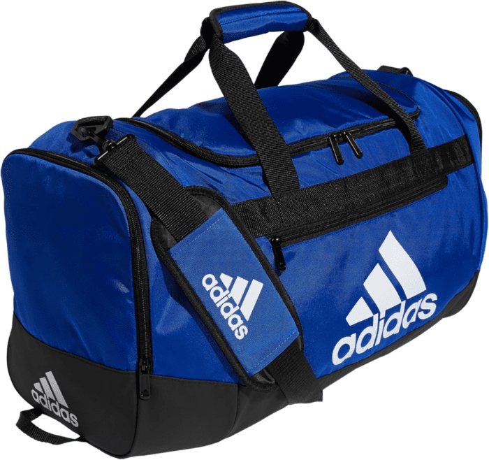 Unisex Adult Defender 4.0 Duffel, Durable Athletic Sports Gym Travel Bag for Men and Women, Team Royal Blue, Medium (66 L)