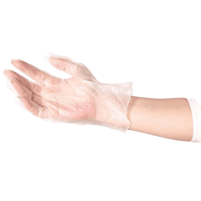 Forpro Disposable Vinyl Gloves, Clear, Industrial Grade, Powder-Free, Latex-Free, Non-Sterile, Food Safe, 2.75 Mil. Palm, 3.9 Mil. Fingers, X-Large, 100-Count - Image 3