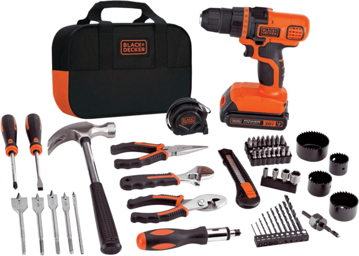 20V Max Drill & Home Tool Kit, 68 Piece (LDX120PK)