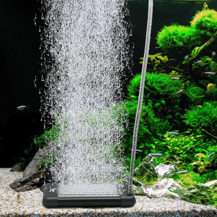 Non-Clogging Fish Tank Bubbler, Aquarium Air Stone with Special EVA Material, Air Bubbler for Nano Air Pump Fish Tank Small Bucket and Hydroponics