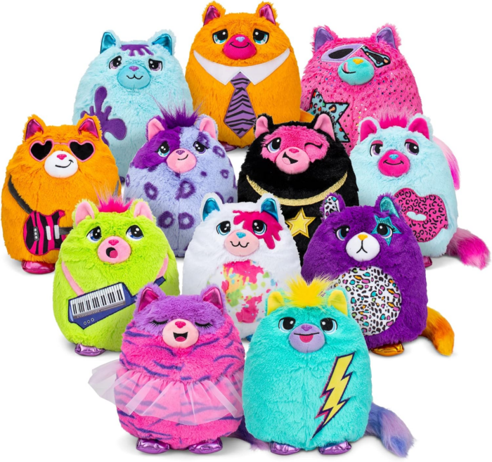 Misfittens Cats - Surprise Collectible Plush - Series 3 Wild Cats, Kittens, Stuffed Cat Plushie, Furry Surprise Toy for Girls, Boys, Kids and Toddlers Ages 3+, 1 Count (Pack of 1) - Image 2