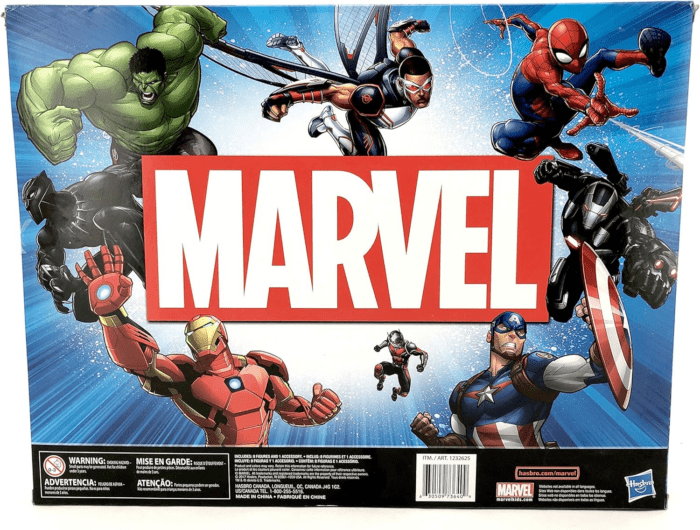 Marvel Avengers Action Figures - Iron Man, Hulk, Black Panther, Captain America, Spider Man, Ant Man, War Machine & Falcon! (8) - Image 5