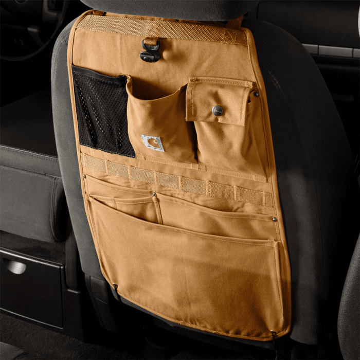 Universal Nylon Duck Seat Organizer  Brown - Image 6