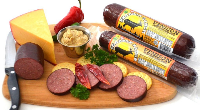 Game Meat Summer Sausage Variety Pack of 5 Elk, Buffalo Wild Boar, & Fender Blend (Rabbit, Alligator, Venison, Elk, Buffalo) Exotic Meat Summer Sausage Pack, Gluten-Free - Image 6