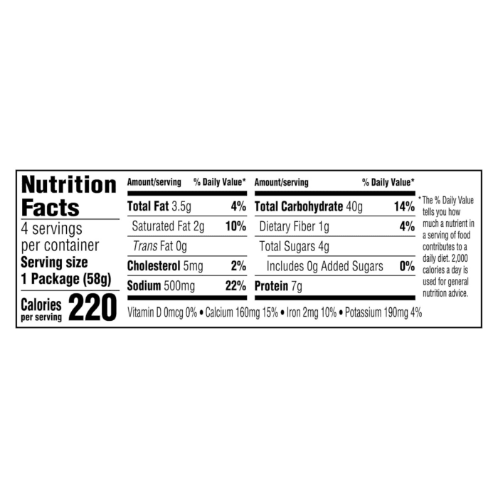 Kraft Original Mac & Cheese Macaroni and Cheese Dinner, 4 Ct Pack, 2.05 Oz Cups - Image 9