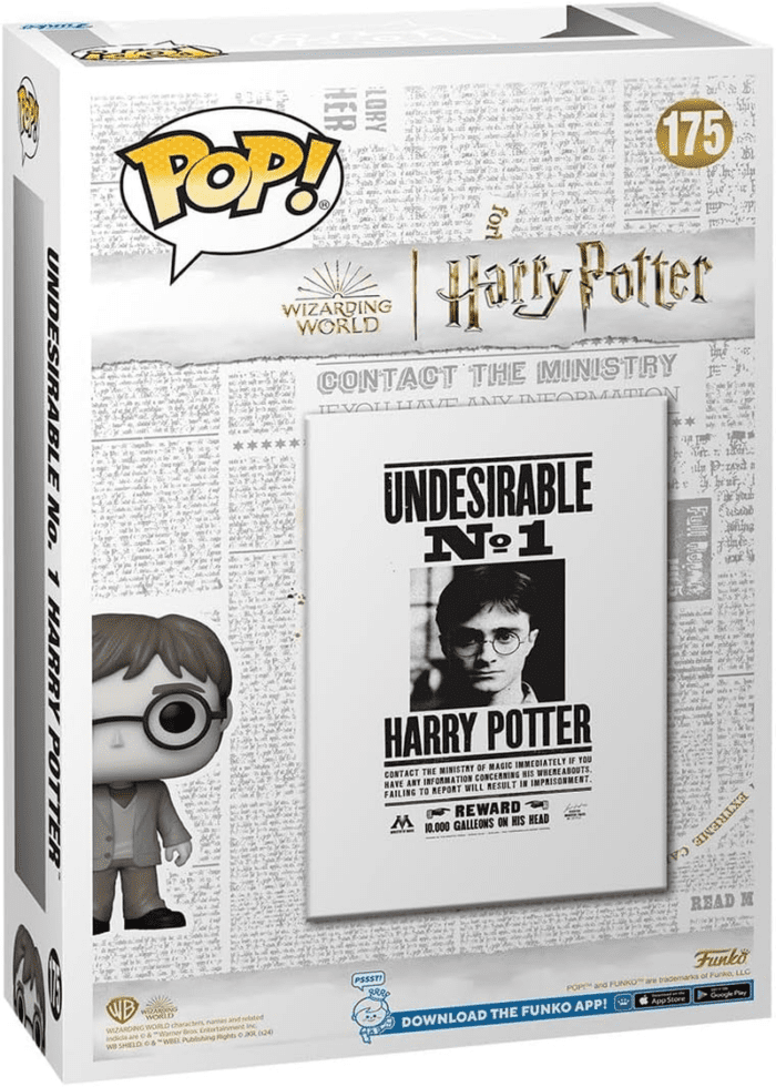 Pop! Display Case: Harry Potter - Harry Wanted Poster, Amazon Exclusive - Image 3