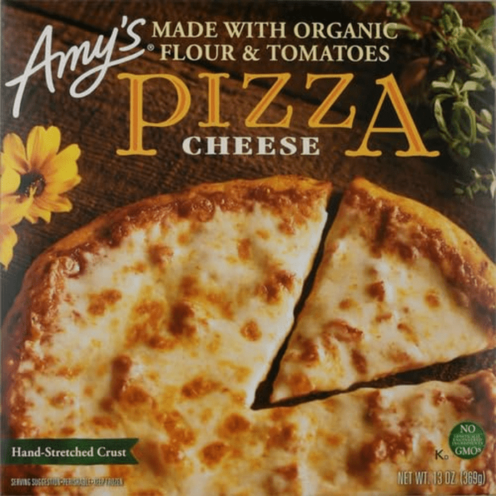 Frozen Pizza, Cheese Pizza, Made with Organic Flour and Tomatoes, Frozen Meals, 13.0 Oz - Image 2