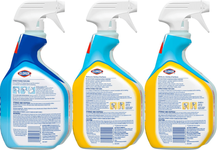 Disinfecting All-Purpose Cleaner 32 Oz and Disinfecting Bathroom Cleaner, Household Essentials, 30 Oz, Pack of 3 - Image 13