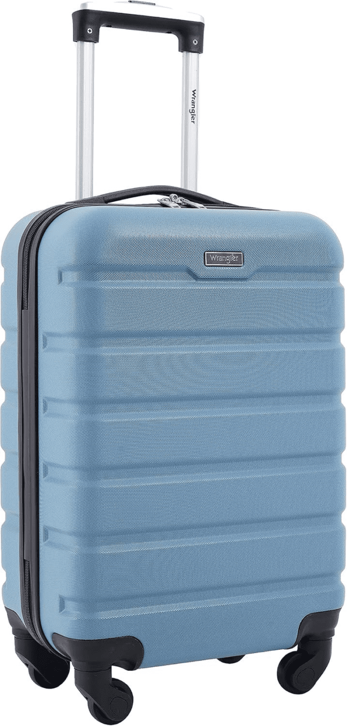 Hardside Spinner Carry-On Luggage, Blue Heaven, 22-Inch - Image 2