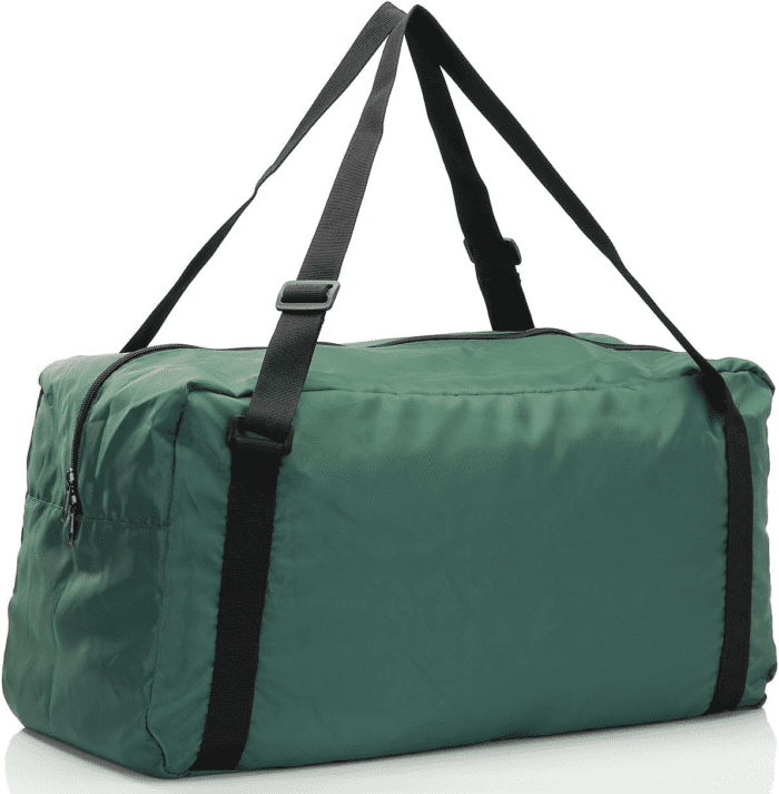 Foldable Travel Duffel Bag for Women & Men Luggage Great for Gym (Army Green) - Image 2