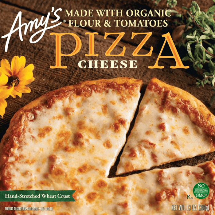 Frozen Pizza, Cheese Pizza, Made with Organic Flour and Tomatoes, Frozen Meals, 13.0 Oz - Image 4