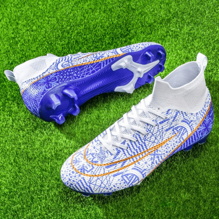 Soccer Cleats for Mens Womens, Indoor Soccer Cleats Football Cleats Shoes Unisex Youth Students Running Training Non-Slip Rugby AG FG TF Athletic Shoes for Outdoor Turf Athletic - Image 8