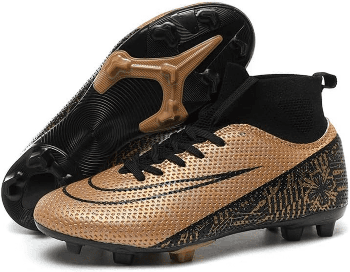 Soccer Cleats for Mens Womens, Indoor Soccer Cleats Football Cleats Shoes Unisex Youth Students Running Training Non-Slip Rugby AG FG TF Athletic Shoes for Outdoor Turf Athletic