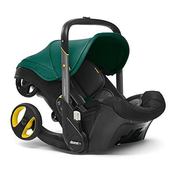 Car Seat & Stroller, Racing Green - All-In-One Travel System - Image 4