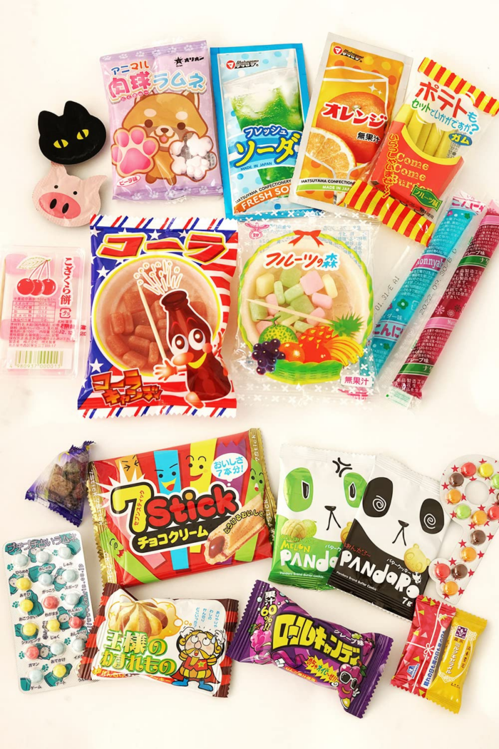 Japanese Candy Snack Assortment BOX 55Pcs (JAPANESE CANDY SAMURAI) - Image 3