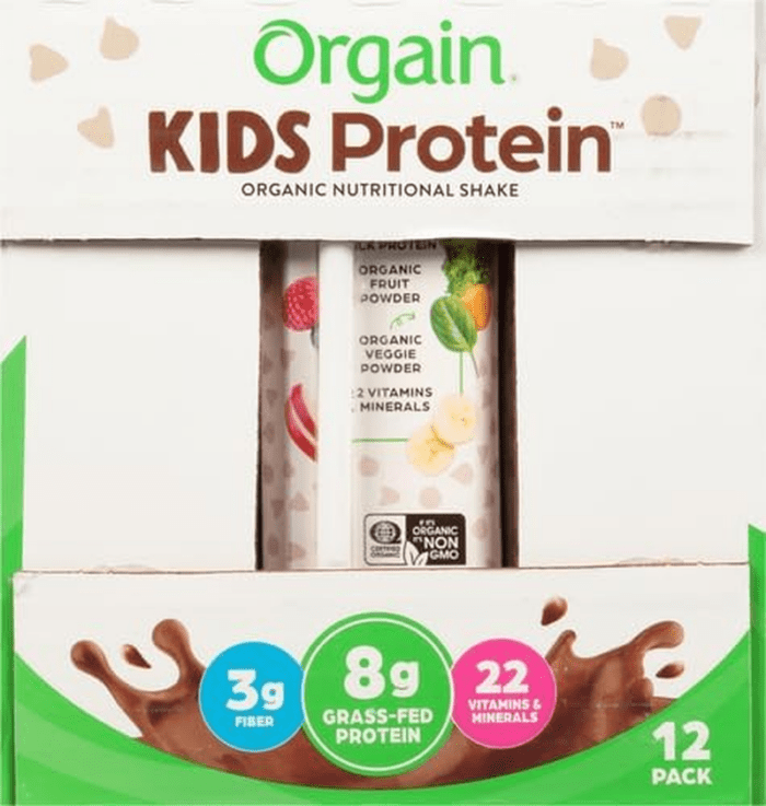 Organic Kids Nutritional Protein Shake, Chocolate, Healthy Kids Snacks, 8G Dairy Protein, 3G Fiber, 22 Vitamins & Minerals, No Soy Ingredients, Gluten Free, Non-Gmo, 8.25 Fl Oz (Pack of 12) - Image 11