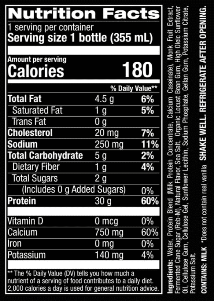 Jocko Mölk 30G Grass Fed Protein Shakes – No Added Sugar Protein Drinks KETO Friendly - Ready to Drink 12 FL Oz (Pack of 12) Vanilla - Image 5