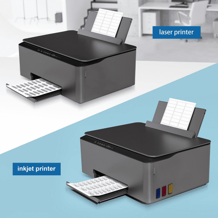 Address Labels 1" X 2-5/8" 900 Labels Sticker Paper for Laser/Ink Jet Printer Mailing Labels 8.5"×11" White 30 per Sheet - Image 3