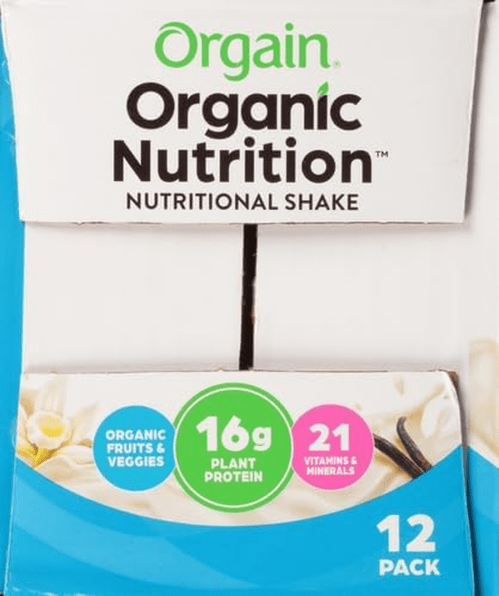 Organic Nutritional Vegan Protein Shake, Vanilla Bean - 16G Plant Based Protein, Meal Replacement, 21 Vitamins & Minerals, Fruits & Vegetables, Gluten Free, Non-Gmo, 11 Fl Oz (Pack of 12) - Image 2