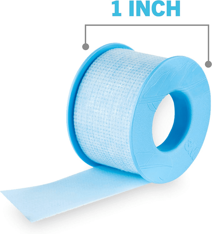 Strong Hold Pain-Free Removal Tape, Silicone Adhesive, Secures Dressing and Lifts Away Cleanly - 1 in X 4 Yds, 1 Roll of Tape - Image 9