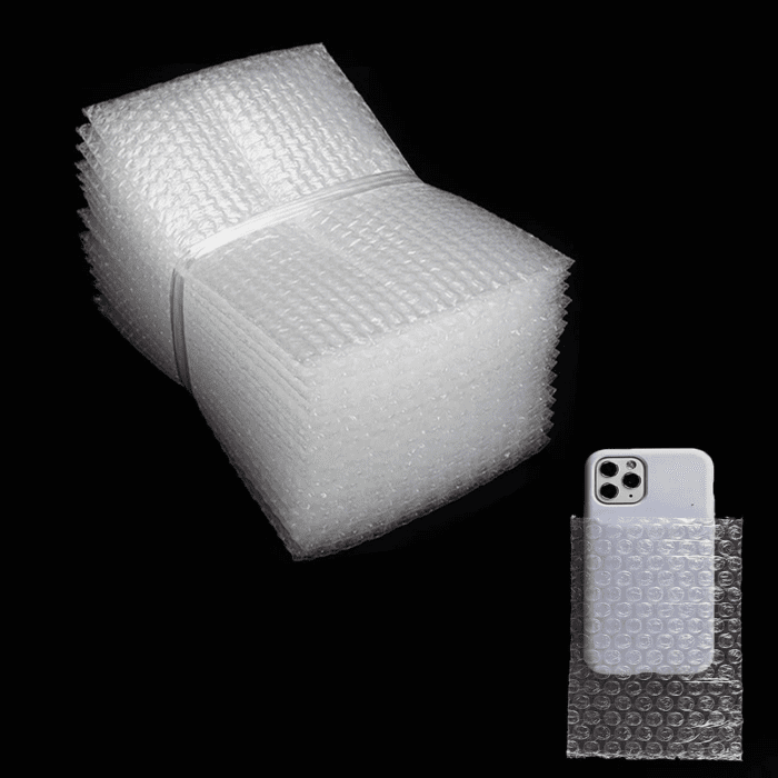 Bubble Cushion Wrap Pouches,  4X6 Inches Bubble Out Bag, Double Walled Cushioning Bags Thickening Shockproof Foam Bags for Shipping, Storage, and Moving - 50Pcs