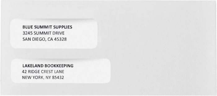 500 No. 9 Double Window Security Envelopes - Designed for Quickbooks Invoices and Business Statements with Self Seal Peel and Seal Flap - Number 9 Size 3 7/8 Inch X 8 7/8 Inch - Image 6