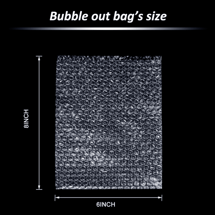 50 Pcs Bubble Pouch Wraps, 6''X8'' Clear Bubble Out Bags for Packing, Double Walled Cushioning Bags for Shipping, Storage and Moving - Image 2