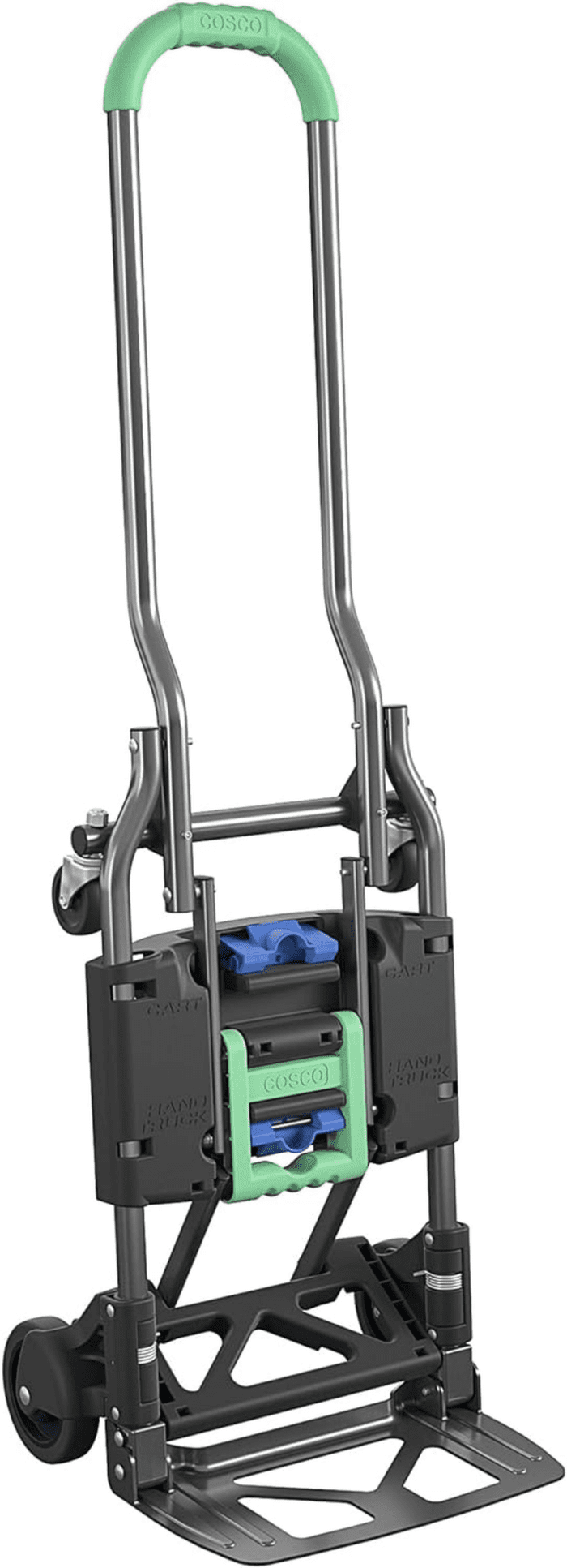 Shifter Multi-Position Folding Hand Truck and Cart, 300 Lb. Weight Capacity, Green, 12222PBG1E