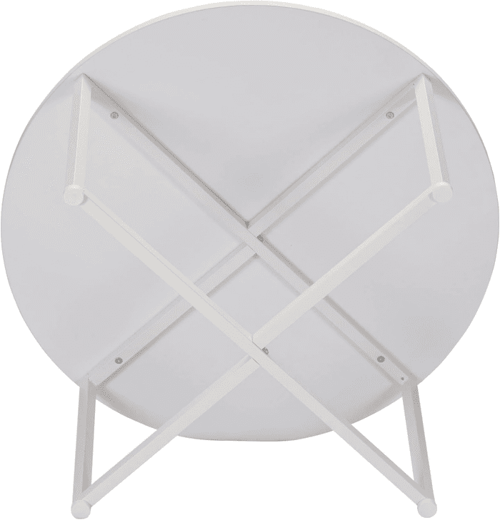 round Coffee Table, White - Image 6