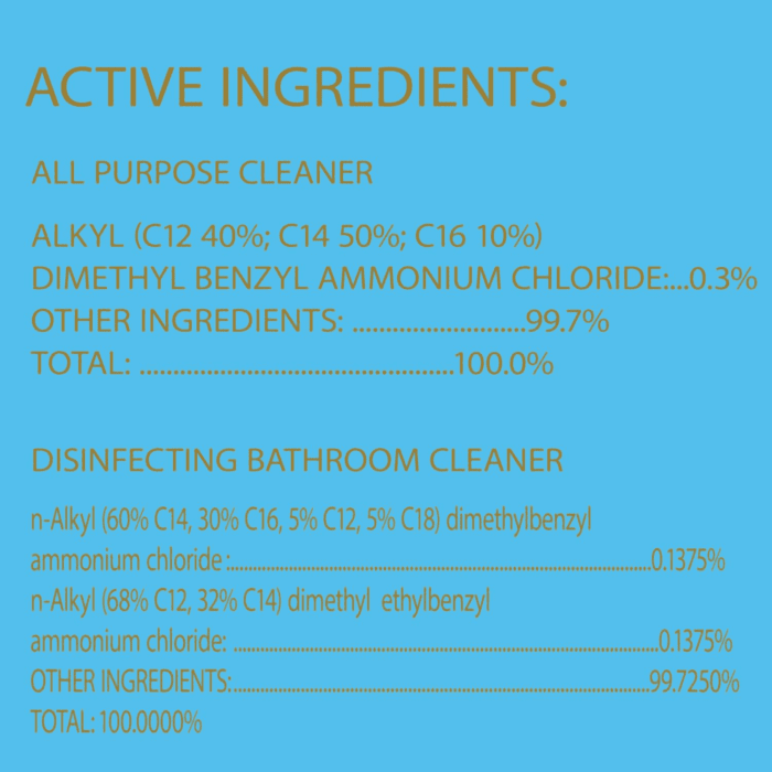 Disinfecting All-Purpose Cleaner 32 Oz and Disinfecting Bathroom Cleaner, Household Essentials, 30 Oz, Pack of 3 - Image 11