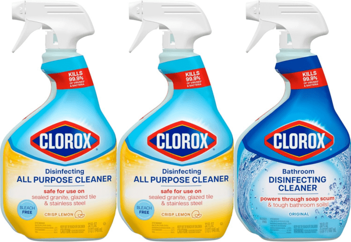 Disinfecting All-Purpose Cleaner 32 Oz and Disinfecting Bathroom Cleaner, Household Essentials, 30 Oz, Pack of 3 - Image 12