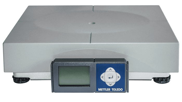 Mettler Toledo BC60 (BC-60) | Mettler Toledo PS60 Shipping Scale with Flat Top Platter (150 Lb Capacity) | Includes  Software