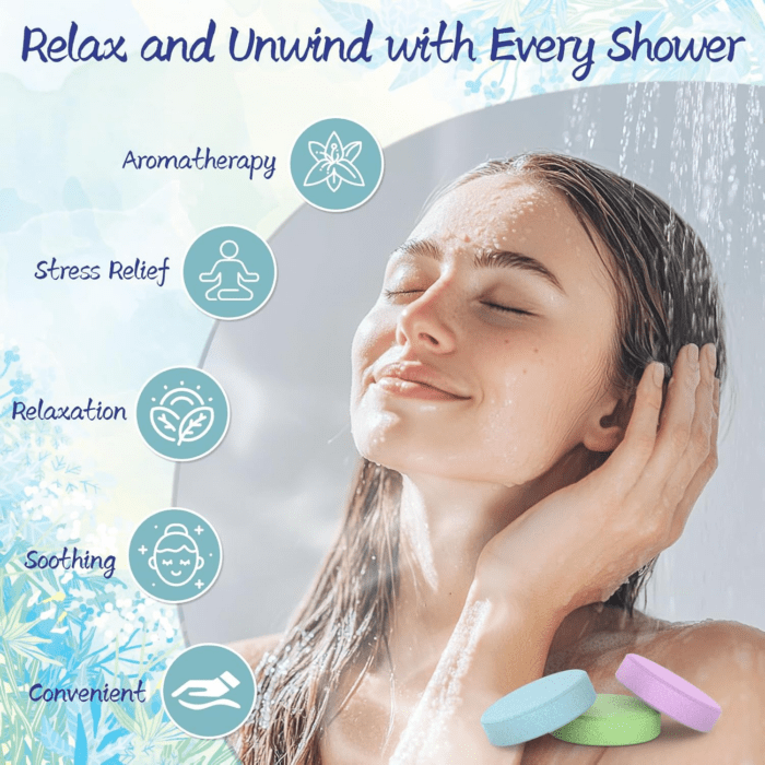 Shower Steamers Aromatherapy 8 PACK - Gifts for Women, Shower Bombs with Essential Oils, Self Care and Stress Relief Stocking Stuffers, Relaxation Birthday Gifts for Women and Men - Image 4